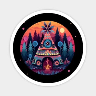 Teepee Tent Magnet